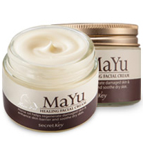 Secret Key MAYU Healing Facial Cream Крем для лица с лошадиным жиром и гиалуроновой кислотой 70г