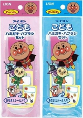 Lion Anpanman Детский дорожный набор: зубная щетка + зубная паста 1шт