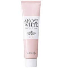 Secret Key Snow White Color Tone Up Cream Pink Крем для лица осветляющий для тусклой кожи 30мл