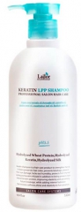 La'dor Keratin LPP Shampoo Бессульфатный кератиновый шампунь для волос 530мл