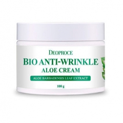 Deoproce Bio Anti-wrinkle Aloe Cream Крем от морщин с Алоэ 100г