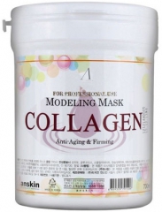 Anskin Modeling Mask Collagen Anti-Aging & Firming Укрепляющая альгинатная маска с коллагеном 240г