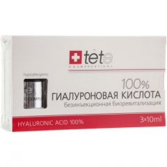 TeTе Cosmeceutical Hyaluronic acid 100% Гиалуроновая кислота 3*10мл