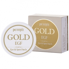 Petitfee Gold&EGF Eye&Spot Patch Маска для кожи вокруг глаз гидрогелевая с золотом и EGF 60шт