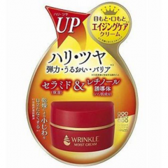 Meishoku Wrinkle Cream Лифтинг-крем для области глаз и губ с церамидами (после 40 лет) 30г