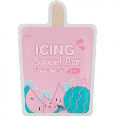 A'pieu Icing Sweet Bar Sheet Mask Тканевая маска-мороженое (Арбуз) 21г