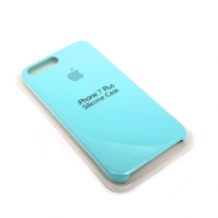 Чехол для iPhone 7+ DLED силиконовый бирюза