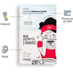 Cosrx One Step Moisture Up Kit Трехступенчатый комплекс для очищения кожи 1.2мл/5мл/21мл