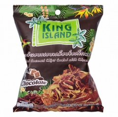 King Island Кокосовые чипсы с шоколадом 40г