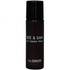 The Saem See & Saw A.C Control Toner Тоник для контроля чистоты и жирности кожи (миниатюра) 5мл