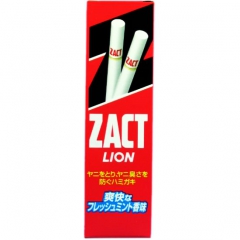 Lion Zact Зубная паста для устранения никотинового налета и запаха табака 150г