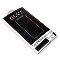 Стекло защитное DLED для iPhone X 5D белое